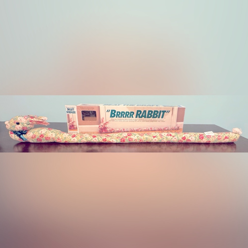 Bunny Door Draft Dodger Stopper Brrrrr Rabbit